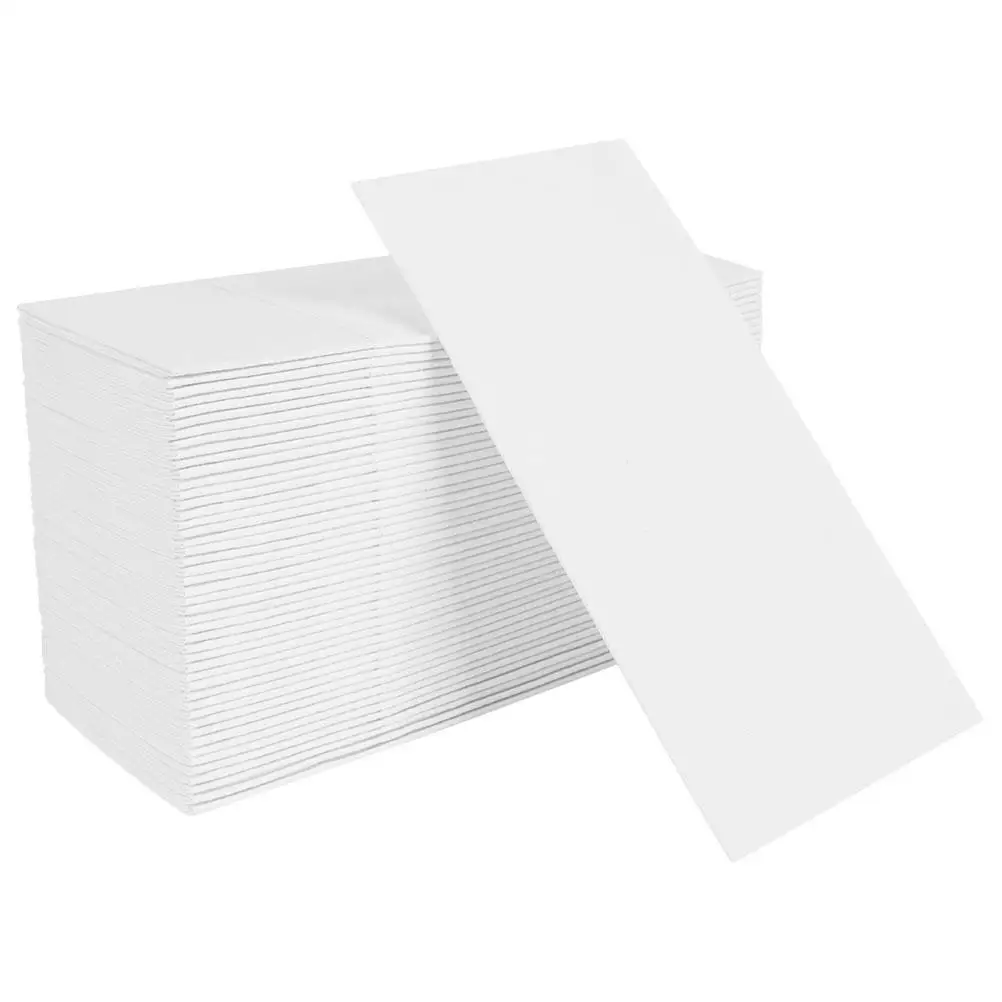 50pcs White 40x40cm Thick Paper Napkins Disposable Knife Fork Pads for Hotel Party Bathrooms Guest Hand Towels Pocket Serviettes