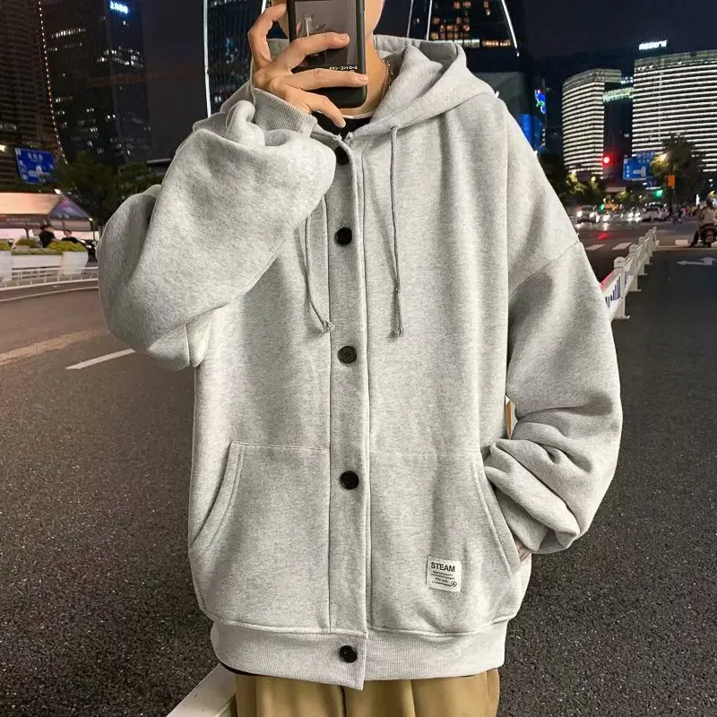 Men's Hoodies Sweatshirts Pullover Loose zip up hoodie fleece hoodies print hoodies solid color hoodies paris print hoodies fishing hoodies