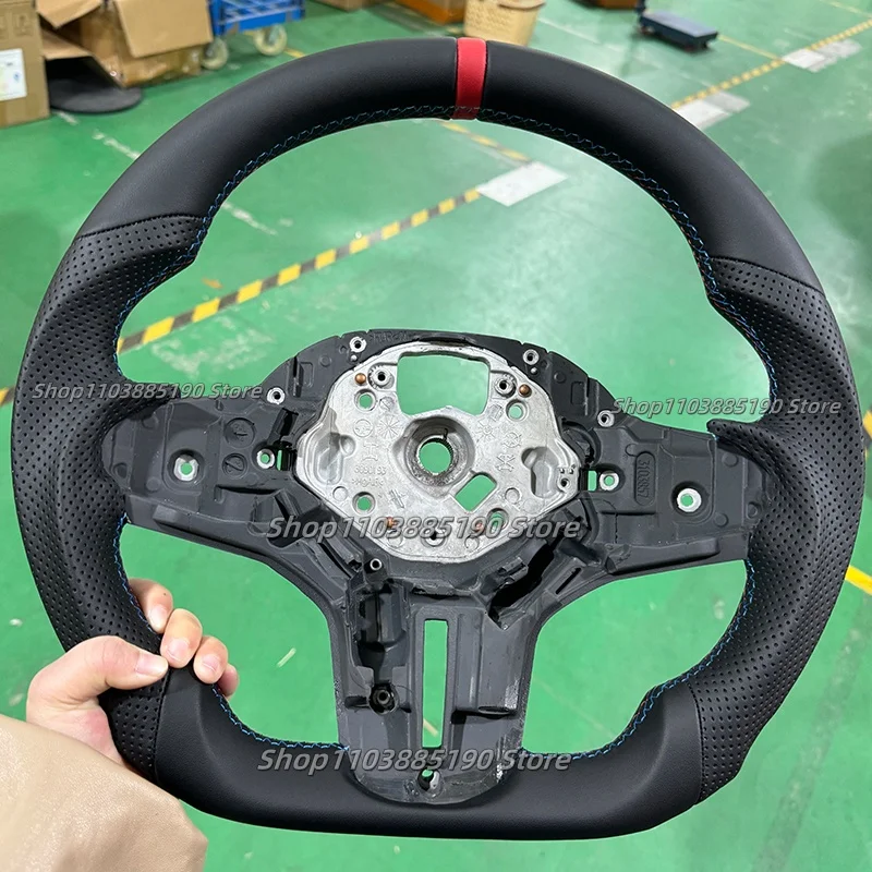 탄소 섬유 스티어링 휠, BMW G20 G30 X4M X5M X6M F97 F98 F95 F96 블랙 알칸타라 자동차 액세서리, 맞춤형