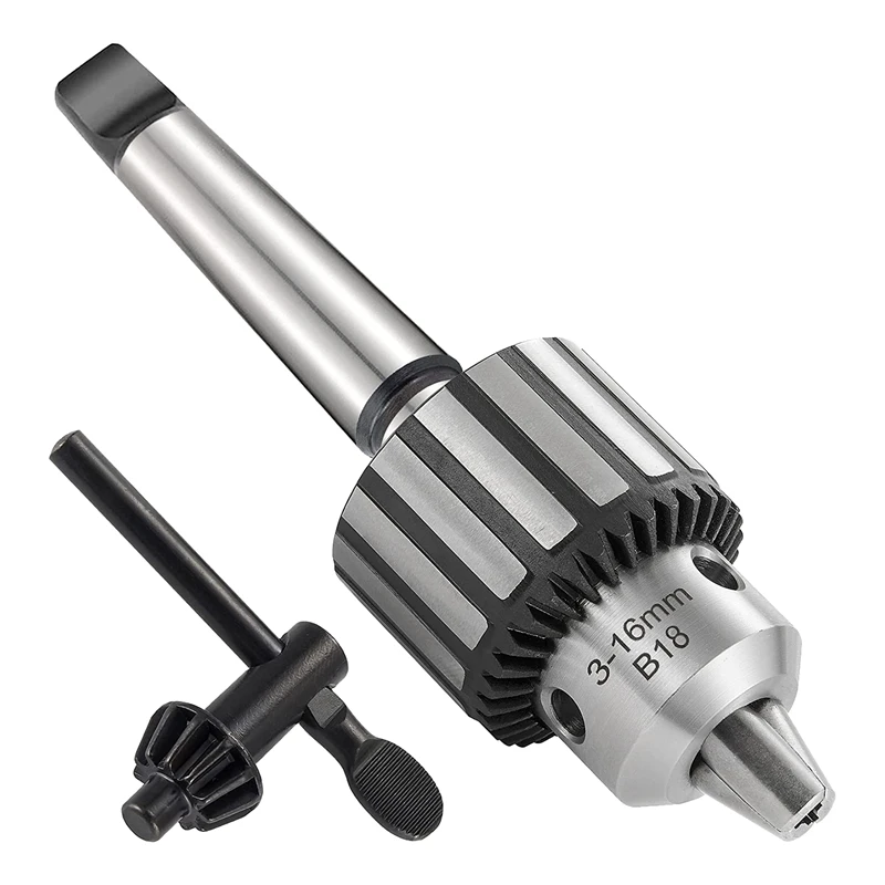 

Heavy Duty 5/8 Inch (About 1.9 Cm) Drill Chuck With K32 Chuck Key And MT2 Handle 2 Morse Tapered Branch