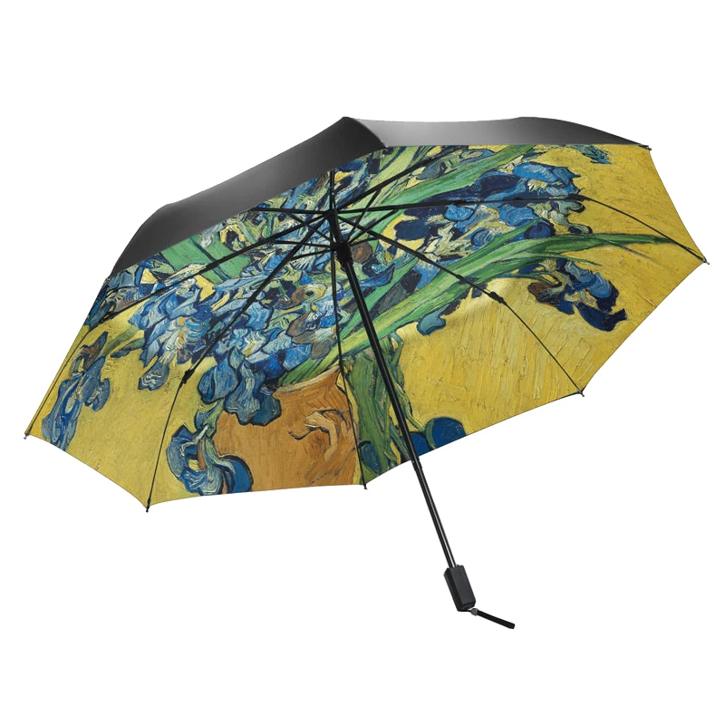 Van Gogh Oil Painting Umbrella Van Gogh Starry Night Umbrella New Oil Painting Aliexpress