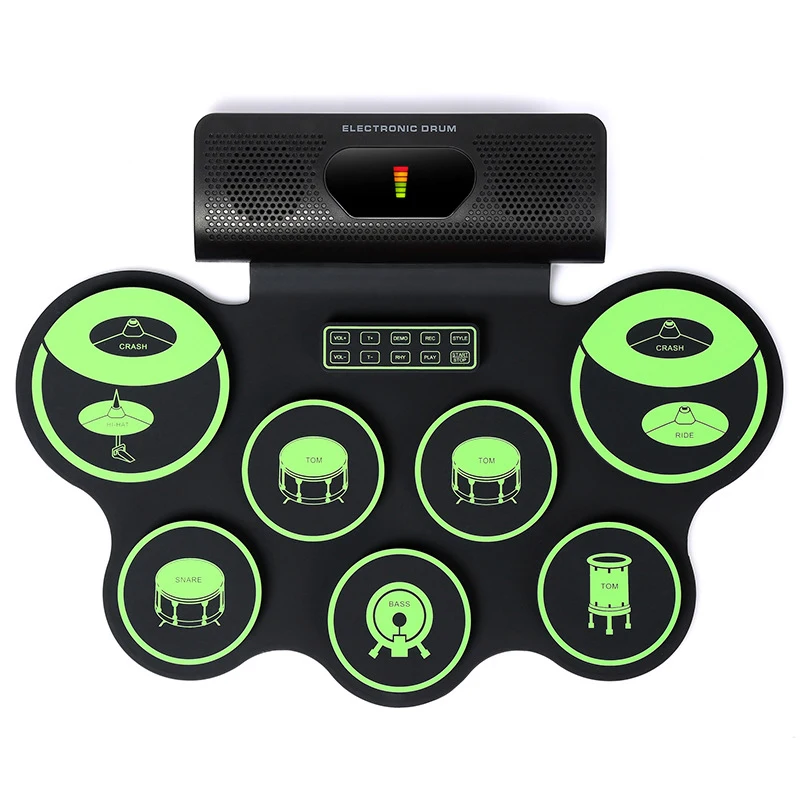 

Trigger Electronic Drums Instrument Battery Acoustic Percussion Drums Practice Pad Children Eletronicos Musical Instruments