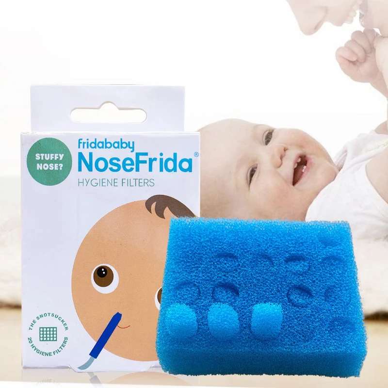 NoseFrida The Snotsucker Baby Nasal Aspirator Hygiene Filters, 20 Filters