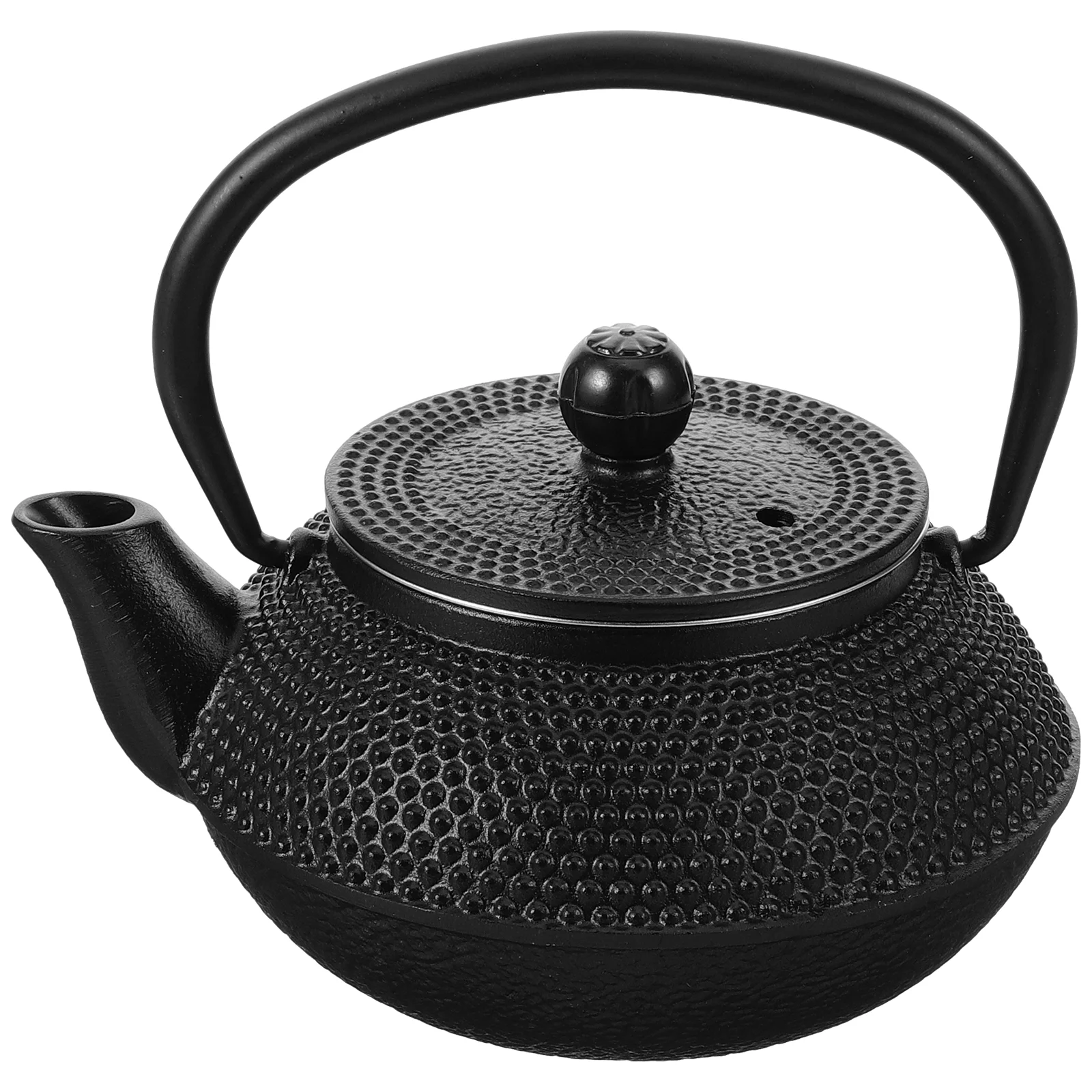 

Cast Iron Teapot Tea Kettle 0.3L Japanese Tetsubin Tea Kettle Stovetop Safe Stainless Steel Infuser Suitable Home