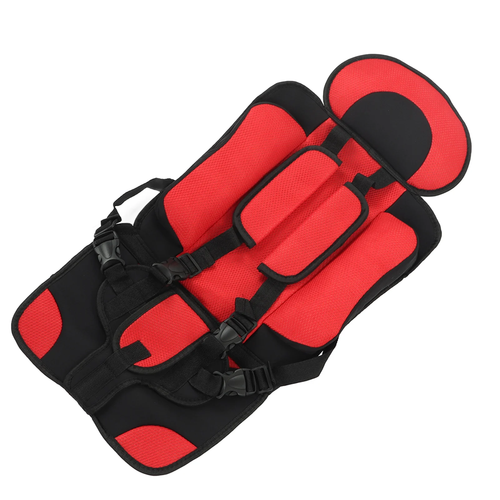 Kids Safety Seat Simple Car Portable Seat Foldable Adjustable Strap Travel Accessories Protective safety seat mat car seat mat