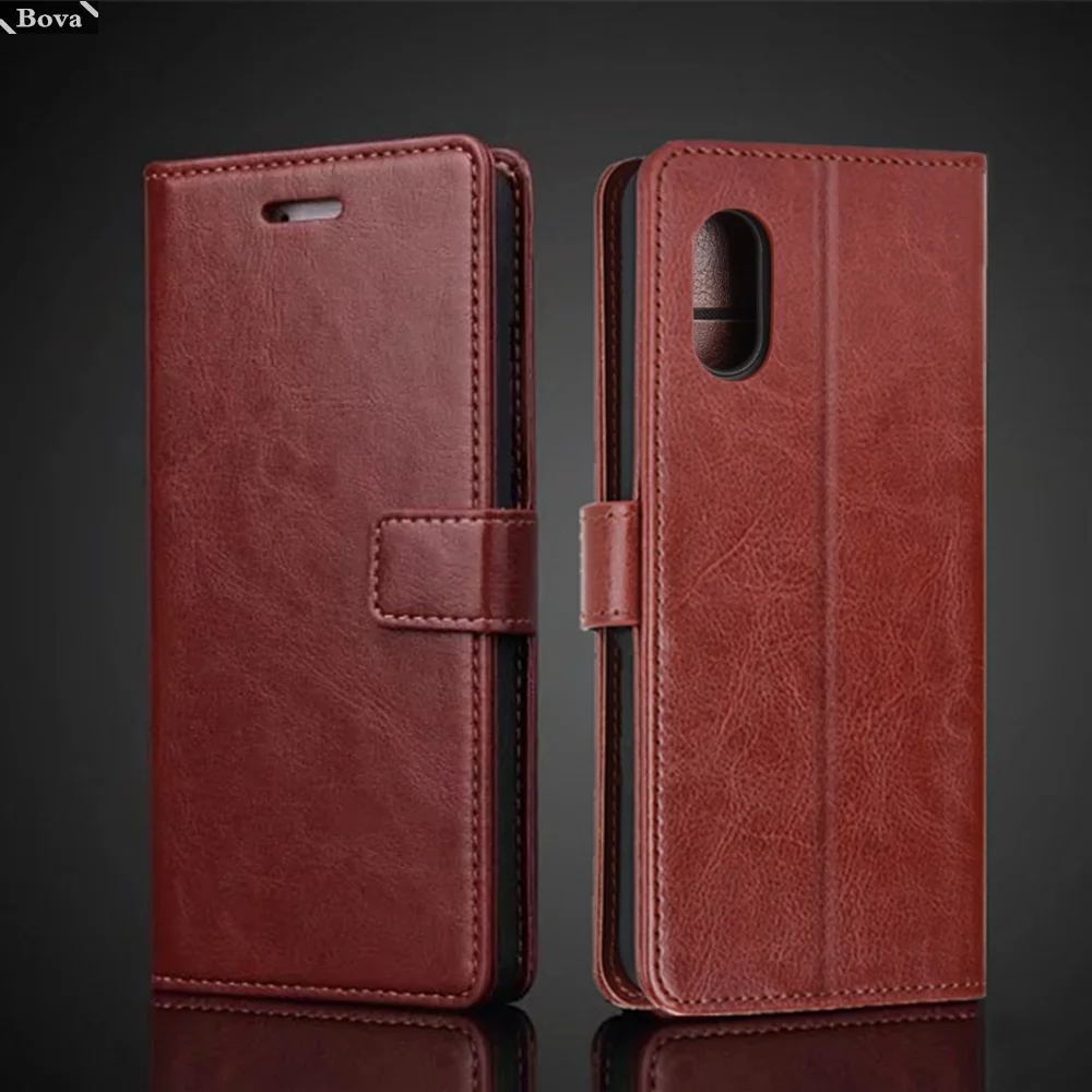 Retro PU Leather Flip Cover Wallet Case – Premium Business Card Holder for Samsung Galaxy XCover Pro
