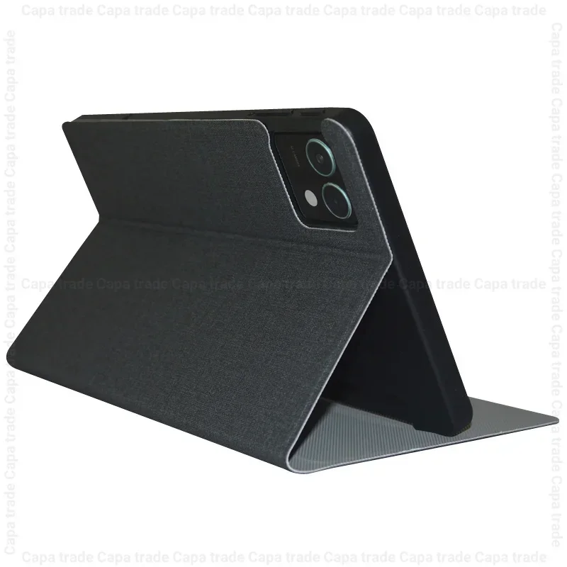 Slim Folding Stand Tablet Case with TPU Back - Elegant Book Cover Design