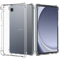 Transparent Shockproof Silicone Protective Case for 8.7 Tablets - Clear Thin Soft TPU Bumper Cover (Transparent Case)