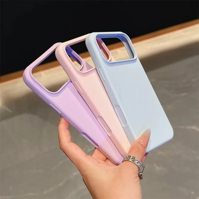 Original Official Silicone Case For iPhone 17ProMax 16 13 12 15 14 Pro Phone Cases For iPhone 16 13Pro 17 11 14 15 Pro Max Cover 4