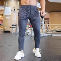 Pantalon d'Automne Respirant pour Homme, Tenue de Course, d'Entraînement Sportif, artificiel astique, vaccage Rapide, Poche Zippée, Protections 6