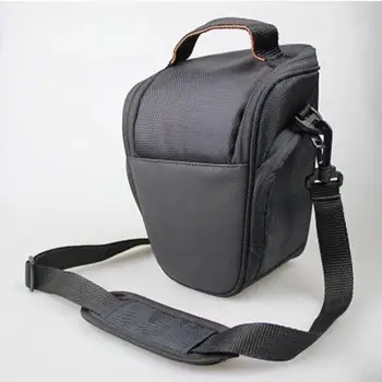 Borsa per Fotocamera Digitale di Grande Capacità, Custodia a Tracolla in Nylon Resistente per Attrezzatura Fotografica, Organizer da Viaggio Leggero per Fotografi