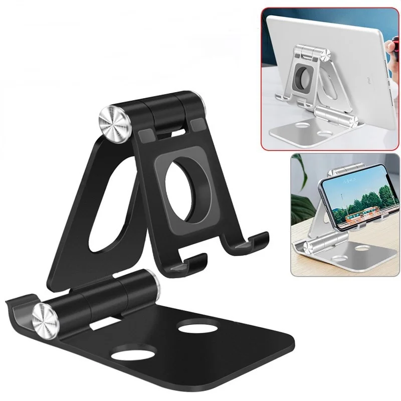 Tongdaytech Supporto Per Telefono Portatile Per Iphone 12 11 Pro Max Ipad Tablet Supporto Pieghevole In Metallo Soporte Para Telefono Movil