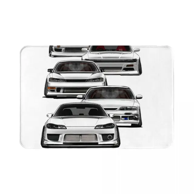 Generációk A Nissan S-Chassis Silvia Doormat Szőnyeg Szőnyegfürdő-Fürdősző - Image 2