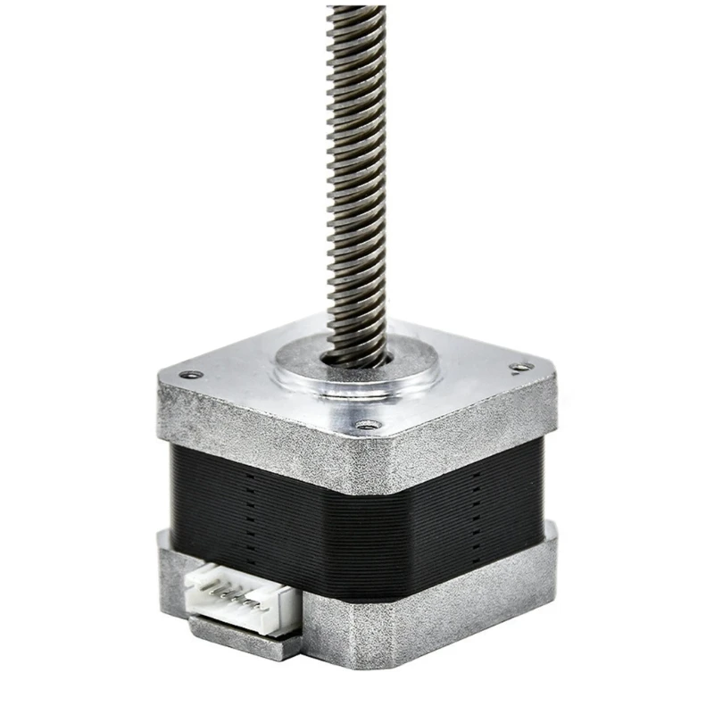 

NEMA17 17HS4401S-T8 Stepper Motor With T8 Screw 300mm 42 Motor 3D Printer Motor With Screw For 3D Printer Dropship