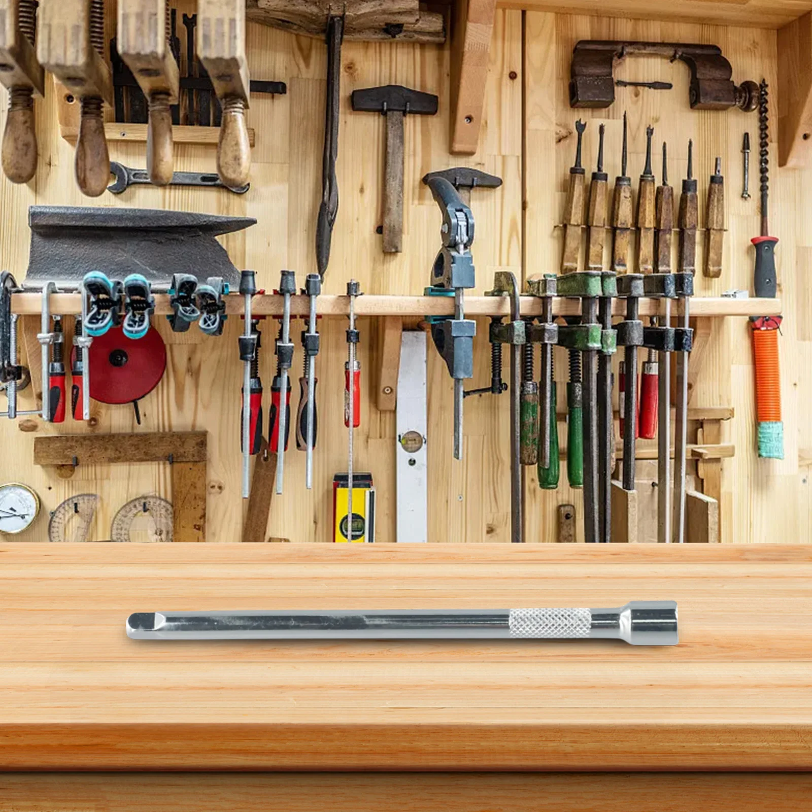 1 Stück 50/100/150 mm lange Verlängerungsstange 1/4 Antrieb Ratsche Sockel Extender Handwerkzeuge verwendet mit 1/4 Zoll (6,35 mm) Hülse rostfrei – Detail 11