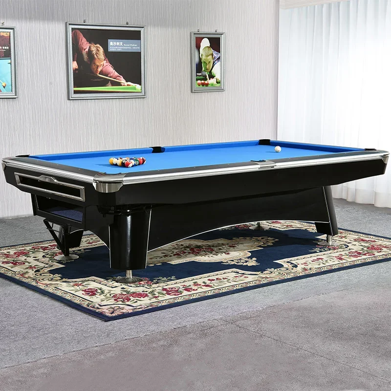Sports Professional Nine Ball Billiards 9Ft Tournament Slate Solid Wood Billiard Competition Pool Table
