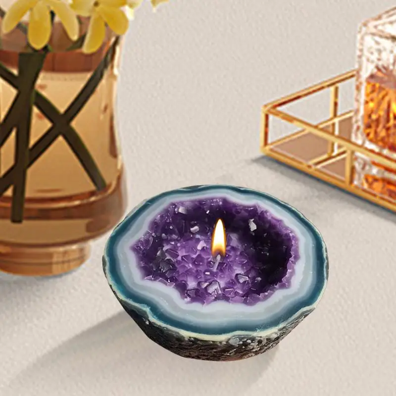 Candle Bowl Centerpiece Candlestick Bowl Outdoor Resin Decorative Balcony Patio Crafts Desktop Ornaments Retro For Engagement 4