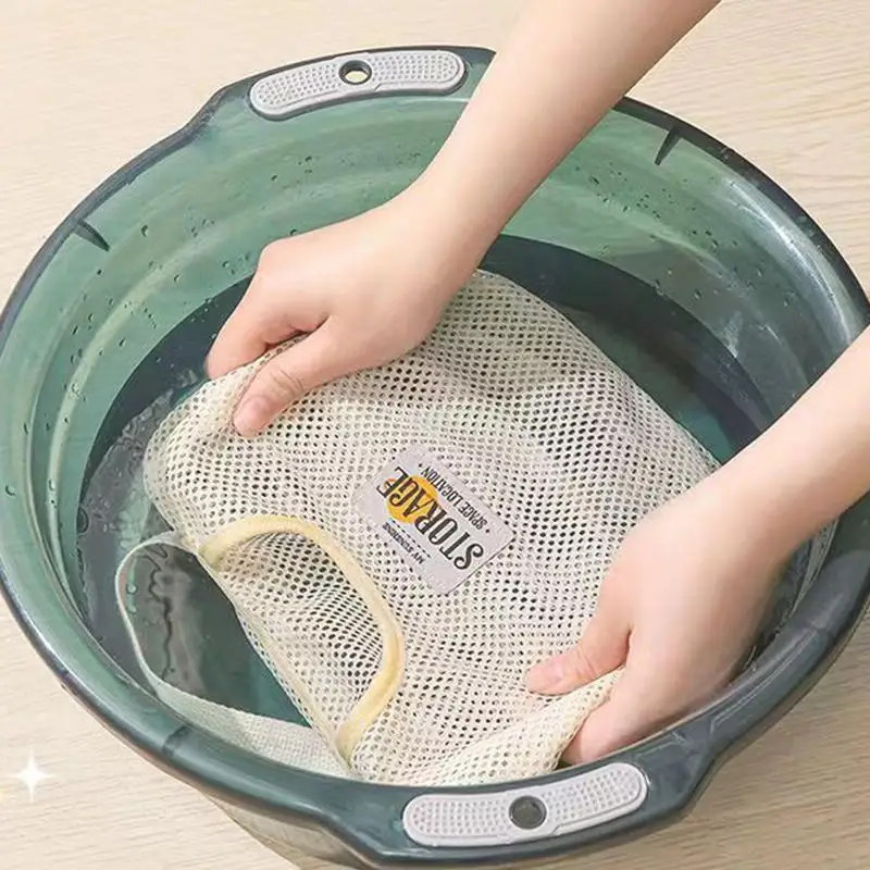 Socks Storage Hanging Bag Japanese 1/2/3pcs Wardrobe Hanging Underwear Storage Bag Wall Dormitory Punching
