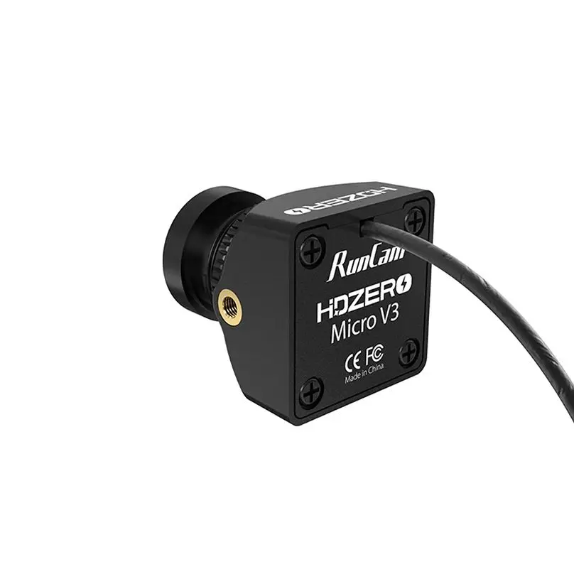 

HDZero Micro V3 720p 60fps 16:9 FPV Camera support HDZero and Sharkbyte HD System For RC FPV Racing Drone