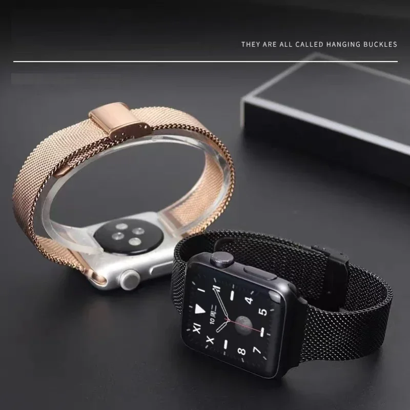 Elegant Slim Metal Milanese Watch Strap Bracelet