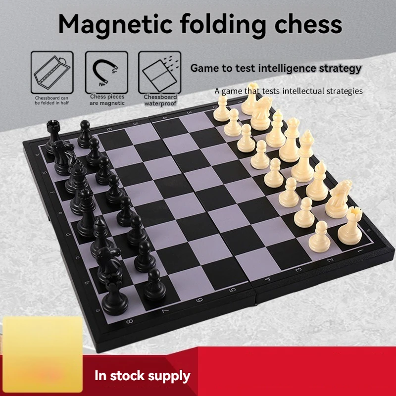 Magnetic Chess Folding Portable Storage for Children's Parent Child Entertainment