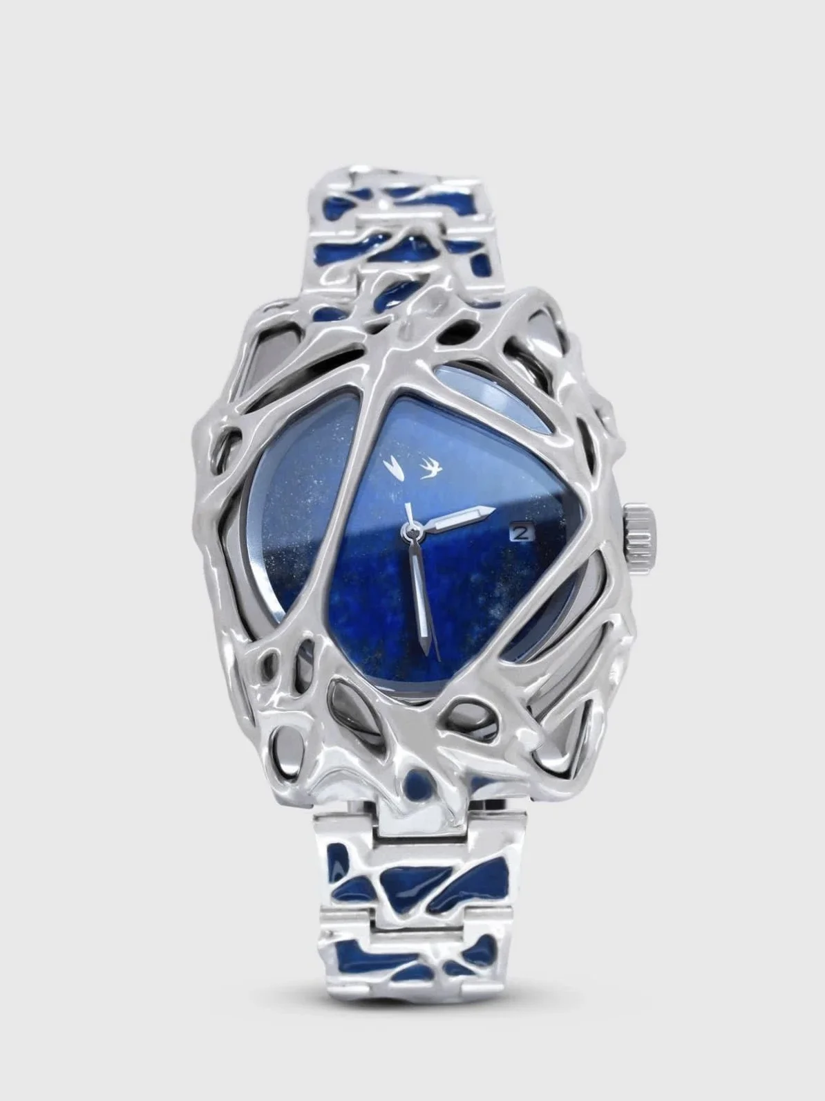 Alien high-end versatile pointer accessories, fashionable men's and women's watches, waterproof snowflake gypsum quartz watches