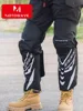 Motorcycle knee pads Winter warm and windproof knee pads Riding legs windproof and cold knee pads 2