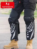 Motorcycle knee pads Winter warm and windproof knee pads Riding legs windproof and cold knee pads 2