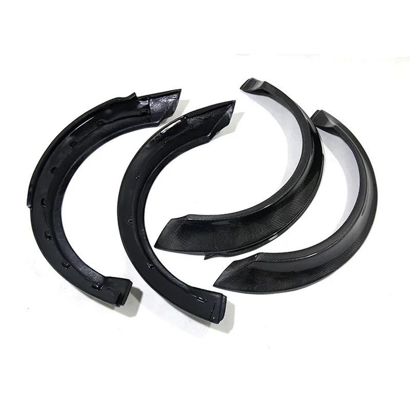 리얼 카본 파이버 펜더 플레어 휠 아치 와이드 바디 키트 (미니 R56 R58 해치백 2도어 2007-2013년식)