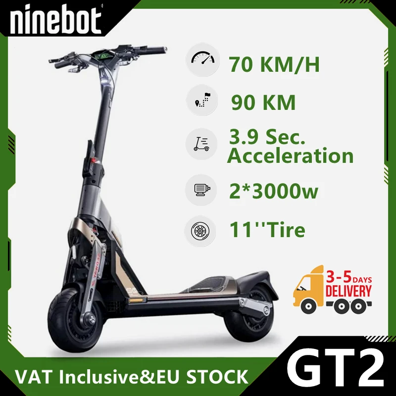 Ninebot Segway-Trottinette Électrique Intelligente GT2 GT2P