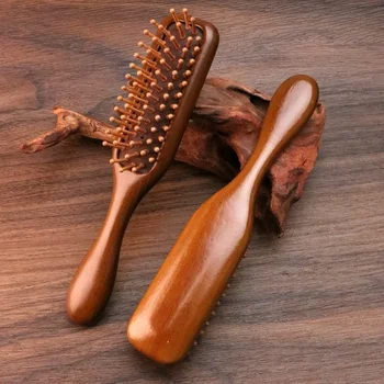 Wooden Wide Tooth Comb 1