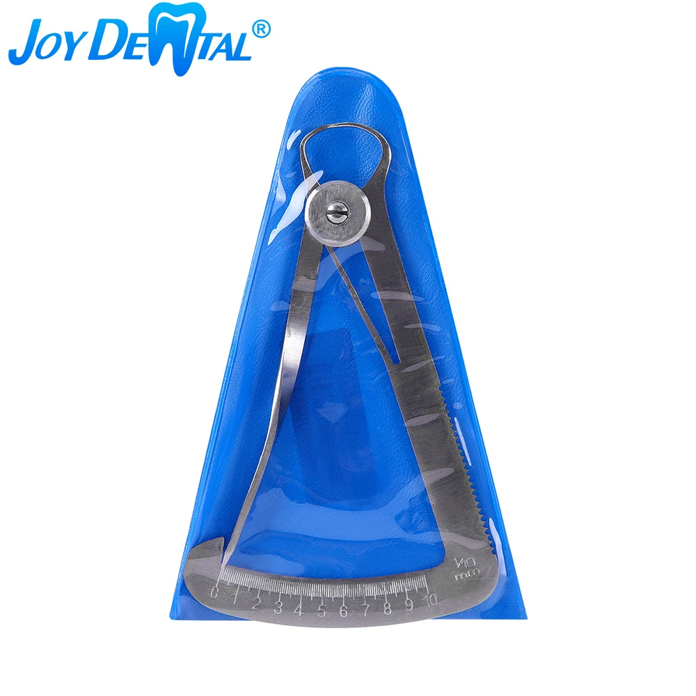 

Dental Gauge Caliper Dental Caliper for Metal Wax Dental Lab Stainless Steel Dentist Metal Wax Thickness Measurement Ruler Tool