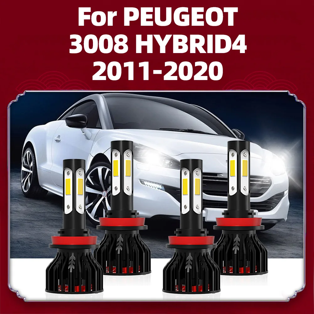 

Светодиодный 360 ° лампа для автомобильных фар H11 дальний и ближний свет 3008 лм для PEUGEOT 2011 HYBRID4 2012 2013 2014 2016 2015 2017 2018 2019 2020