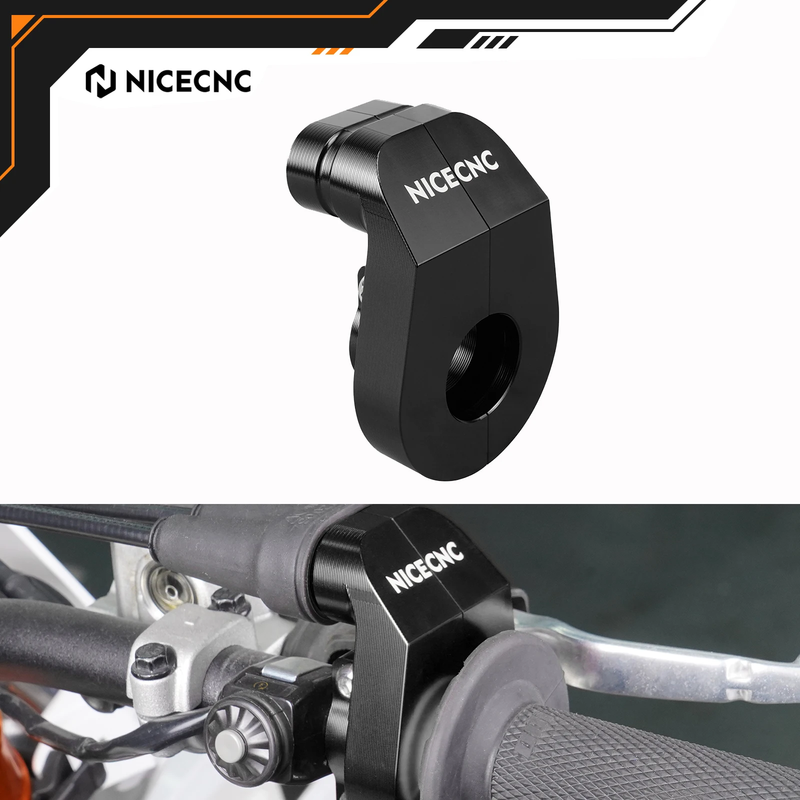 NICECNC Für KTM EXC 300 2023 EXC TPI 300 SX-F 450 2018-2022 Für Husqvarna TE300 GasGas EC300 Drosselklappengehäuse Basisabdeckung