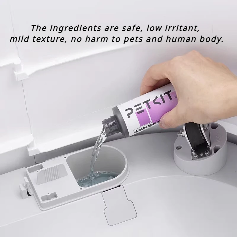 Petkit liquido purificante Smart Toilet deodorante concentrato speciale Petkit lettiera automatica per gatti forniture per gatti rottura della casa - immagine 2