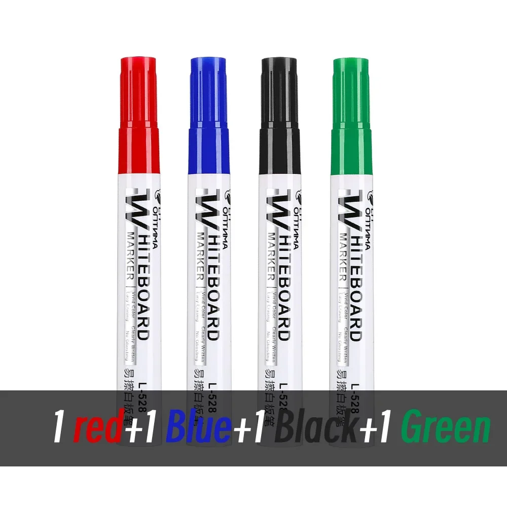 Erasable Whiteboard & Blackboard Marker Pens for Office, School, and Art