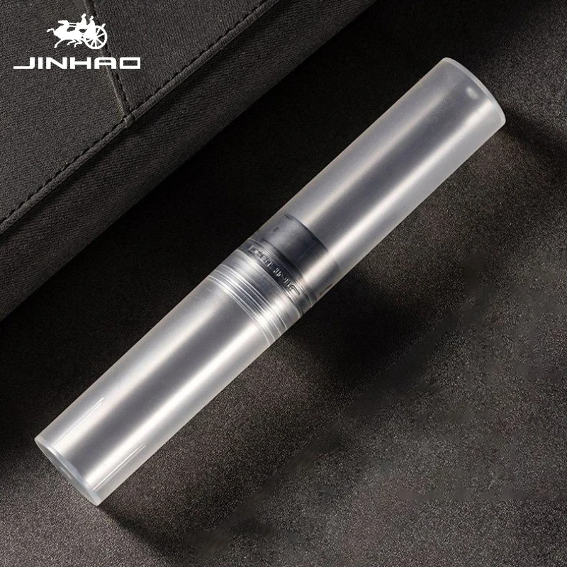 JINHAO 투명 케이스 펜, 플라스틱 연필 가방, 선물 상자, 연필 보관 문구, 사무실 학교 용품