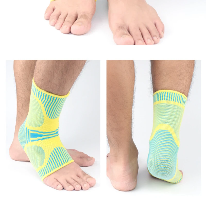 1PC Ankle Brace Compression Support Sleeve Elastic Breathable for Injury Recovery Joint Pain Foot Men Women Sport Fi