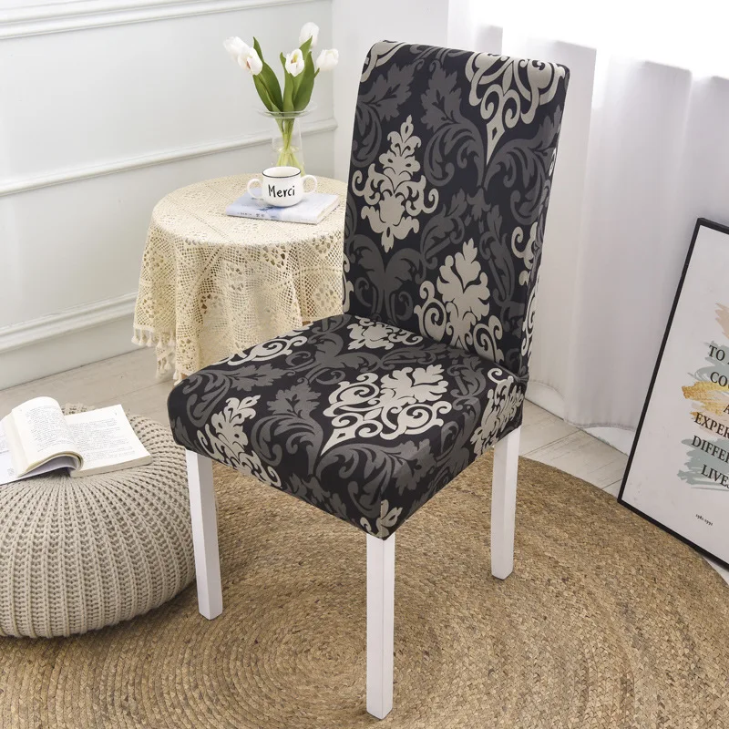 

Чехол на стул с принтом зебры, современный универсальный размер, дешевый, большой эластичный чехол для стула, защитные чехлы на стулья для гостиницы, гостиной