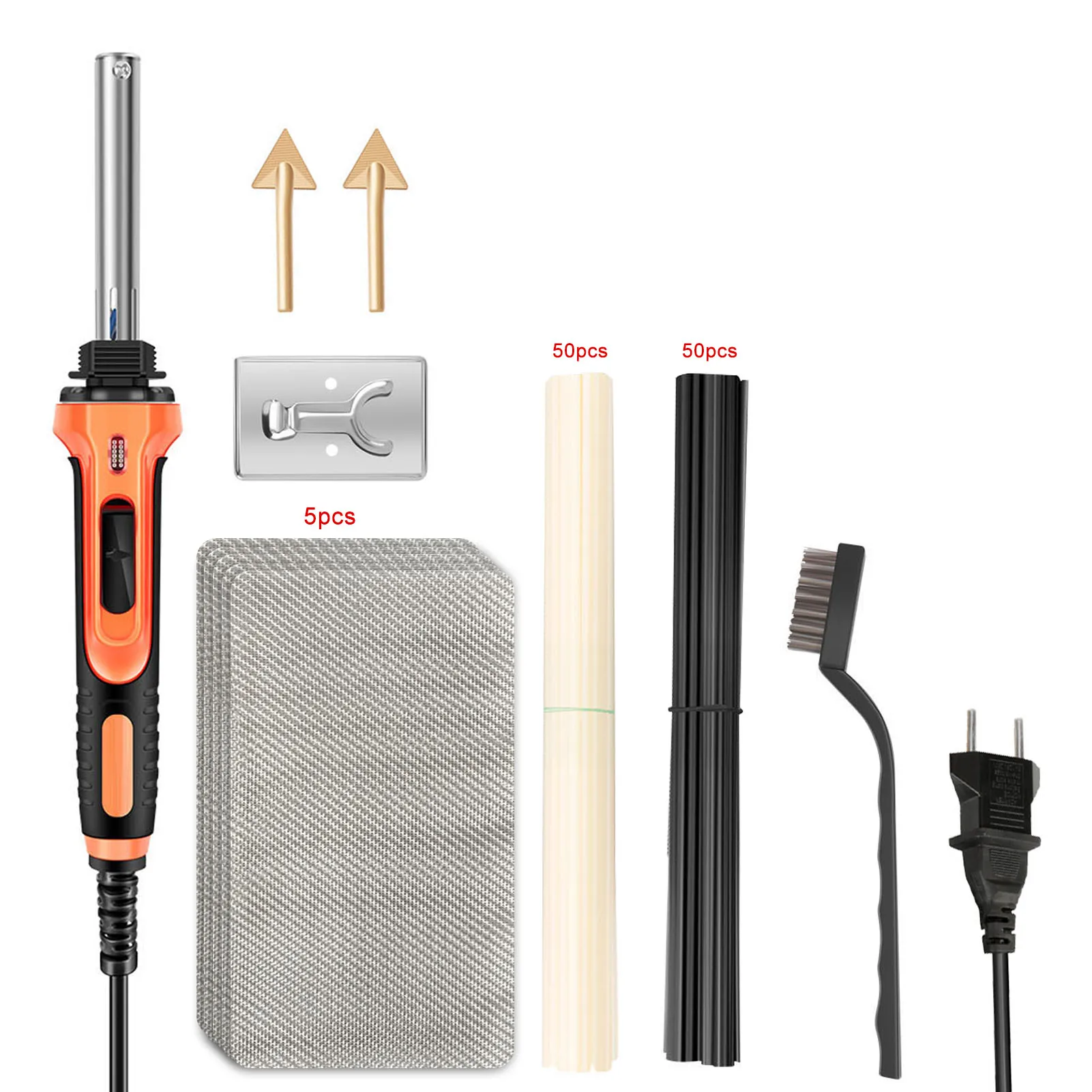 

Electric Plastic Soldering Iron Leather Ironing Tool 100W Bumper Kayak Repair Rework Station Heat Repair Tool Electric Soldering