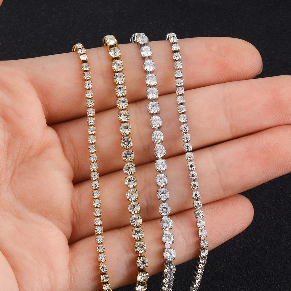 Stainless steel chain jewelry variations