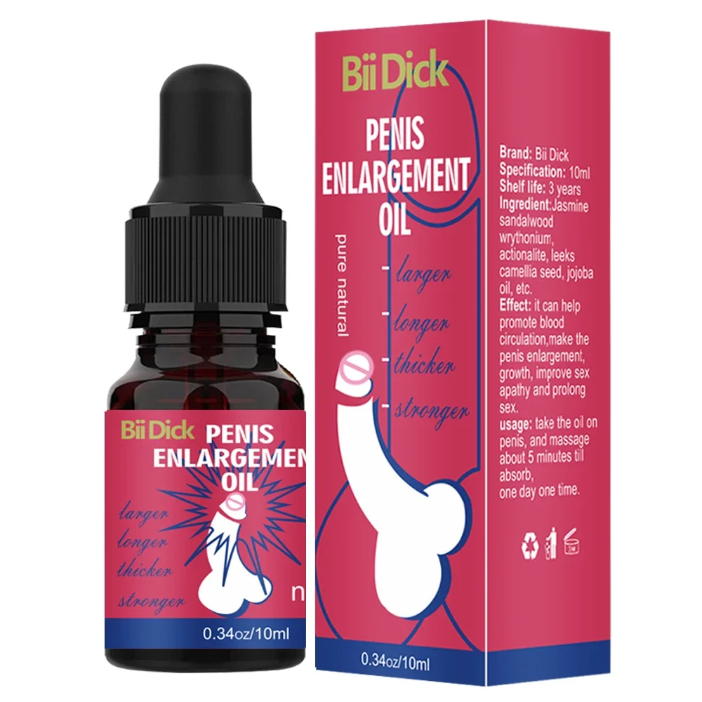 

Penis Permanent Thickening, Increase XXL Growth Enlargement Massage Men's Cock Erection Lubricant Plant Extracts Massage Oil