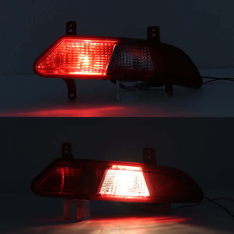 Left Right Rear Reflector Lamp Rear Bar Lamp Rear Fog Lamp Reflector Reverse Light For Geely Emgrand EC7/EV 2014 2015 2016 2017