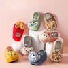 24 Autumn Winter Cartoon Baby Prewalker Socks Antiskid Children Indoor Slipper Socks Soft-soled Infant Cute First Walkers Shoes 1