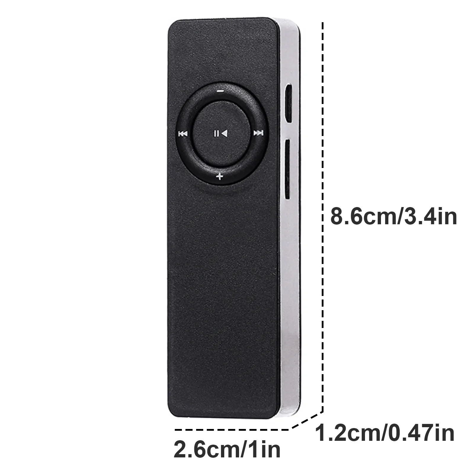 New Portable USB MiNi MP3 Player External Music Playback Support 128GB MicroSD TF Card Outdoor Button Portable Mp3 Walkman