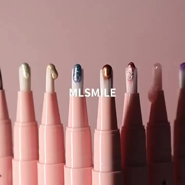 Разноцветные жемчужные тонкие рандомные тени для век мягкая кисть Алмазный