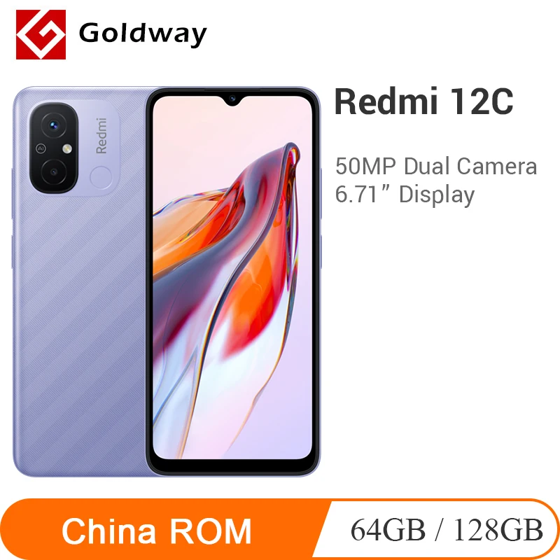 Xiaomi-Redmi-12C-12-C-64GB-128GB-50MP-Kamera-Fingerprint-5000mAh-Helio ...