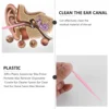 20Pcs Plastic Ear Wax Picker Portable Wax Remover Disposable Curette Ear Cleaner Spoon Ear Clean Tool for Home Salon Man 4