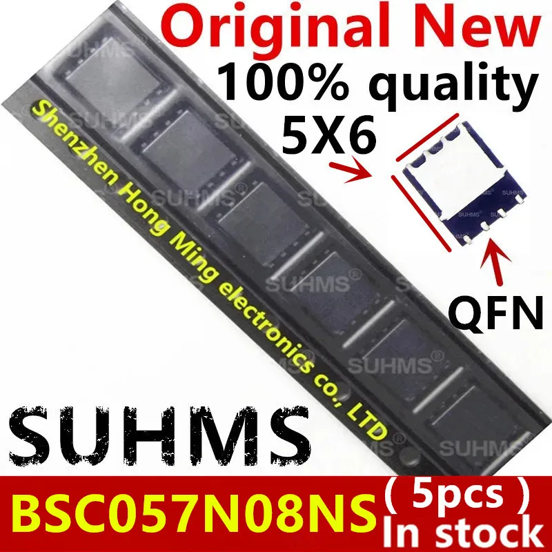 

(5piece)100% New BSC057N08NS 057N08NS QFN-8 Chipset
