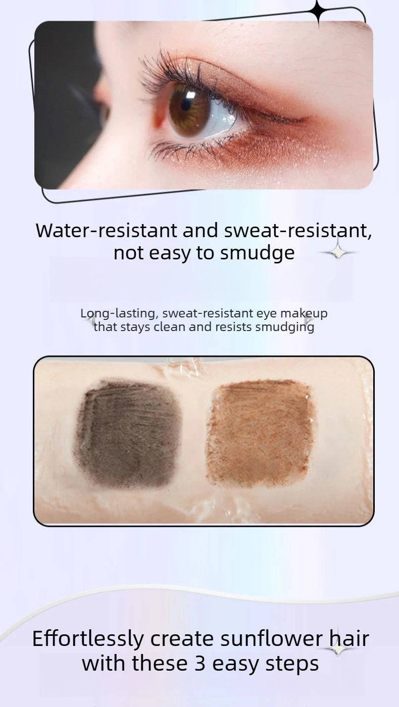 Wasserdichte Mascara Mit Spiralbürste Langanhaltendes Make-up_voghion.com
